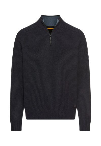 Едноцветен пуловер Camel Active, чиста вълна 