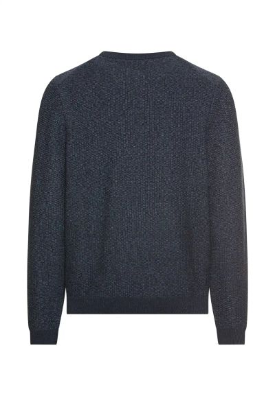 Тъмно син пуловер Camel Active, памук и акрил