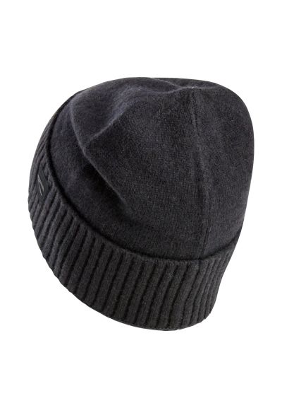 Черна вълнена шапка Camel Active