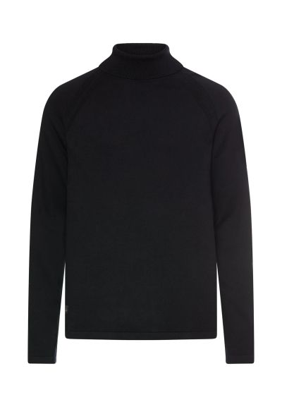 Черно плетено поло Camel Active