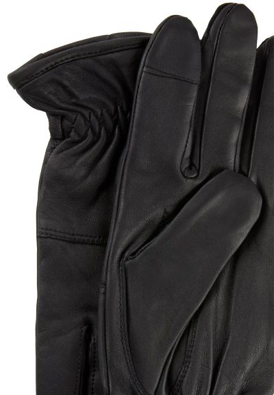 Черни кожени ръкавици Camel Active