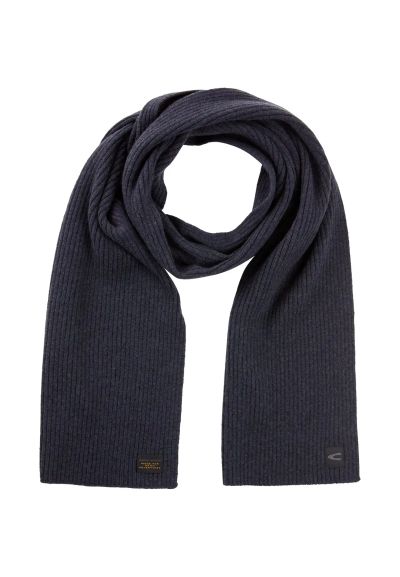 Тъмно син вълнен шал Camel Active