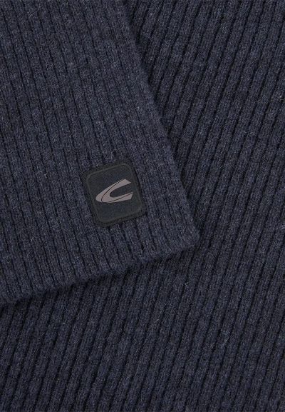 Тъмно син вълнен шал Camel Active