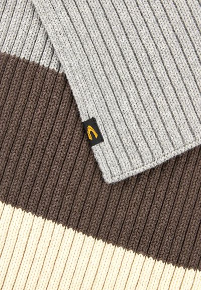 Многоцветен плетен шал Camel Active, с кашмир