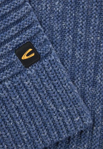 Син памучен шал Camel Active