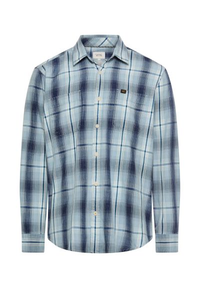 Синя карирана риза Camel Active