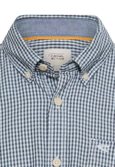 Карирана риза с дълъг ръкав Camel Active