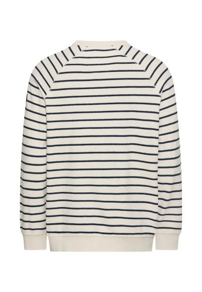 Светла ватирана блуза Camel Active, райе