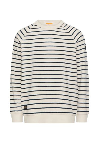 Светла ватирана блуза Camel Active, райе