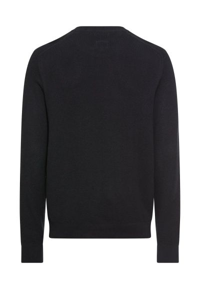 Тъмно син памучен пуловер Camel Active