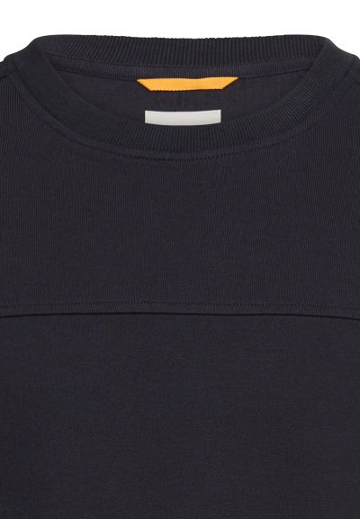 Тъмно синя памучна блуза Camel Active