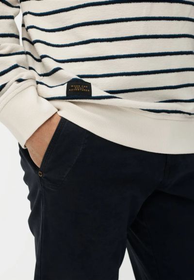 Светла ватирана блуза Camel Active, райе