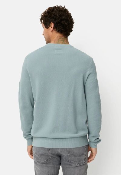 Светло син памучен пуловер Camel Active