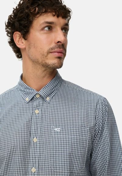 Карирана риза с дълъг ръкав Camel Active