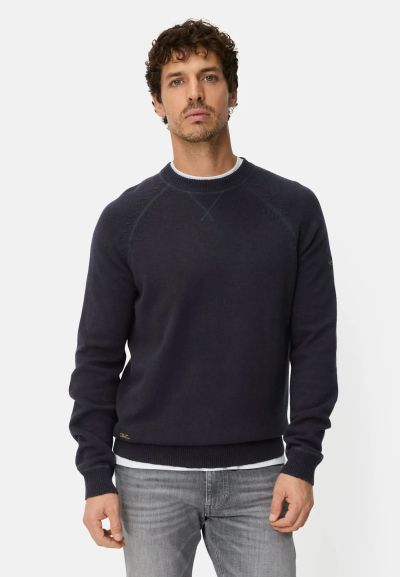 Тъмно син пуловер Camel Active