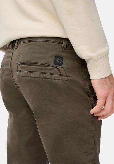 Тъмно кафяв чино панталон Camel Active, fleXXXactive