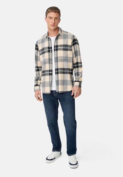 Карирана зимна риза Camel Active