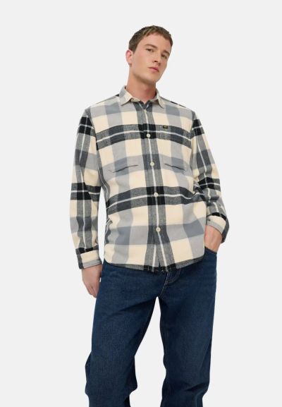 Карирана зимна риза Camel Active