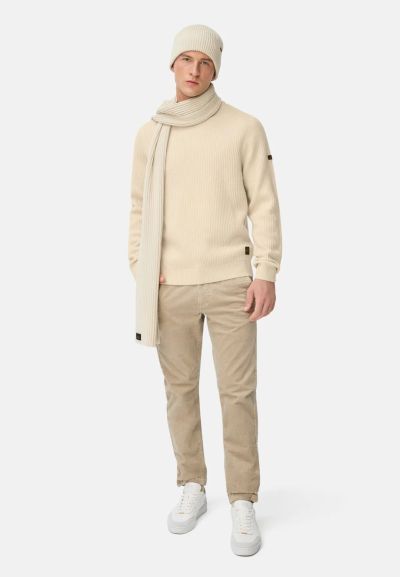 Светъл пуловер Camel Active, чиста вълна 