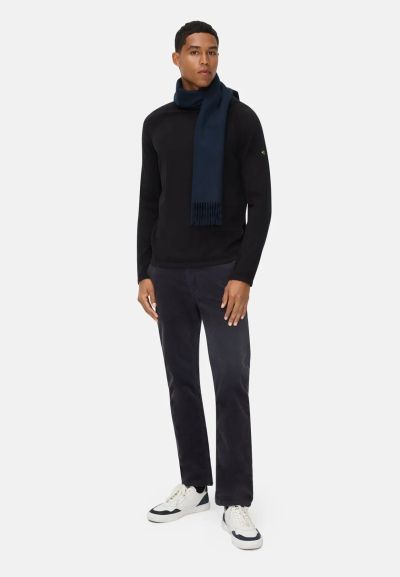 Черно плетено поло Camel Active