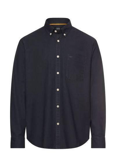 Едноцветна риза Camel Active с еластан