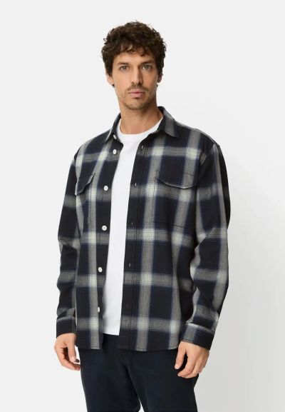 Карирана риза с дълъг ръкав Camel Active