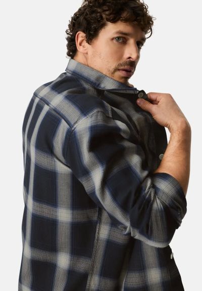 Карирана риза с дълъг ръкав Camel Active