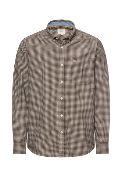 Карирана зелена риза Camel Active