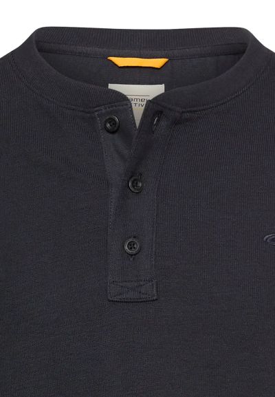 Едноцветна блуза с копчета Camel Active