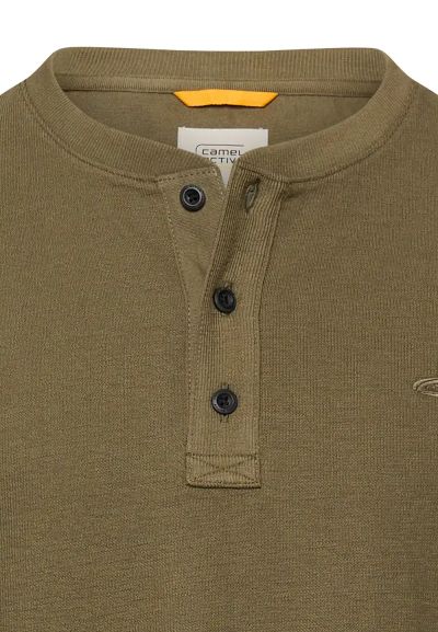 Едноцветна блуза с копчета Camel Active