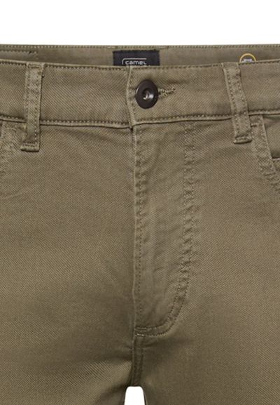 Зелен панталон Camel Active, памук и еластан