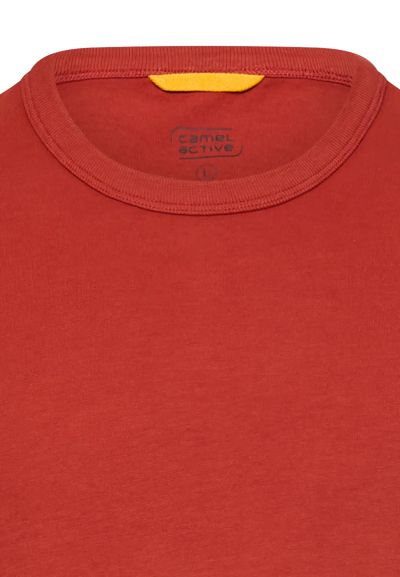 Червена тениска Camel Active с принт