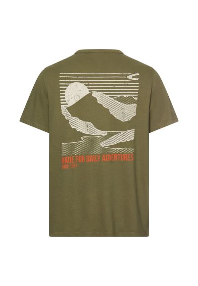 Зелена тениска Camel Active с принт