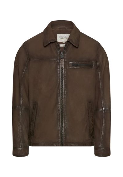 Късо кожено яке Camel Active