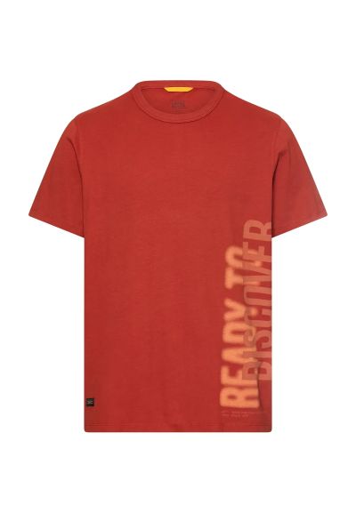 Червена тениска Camel Active с принт