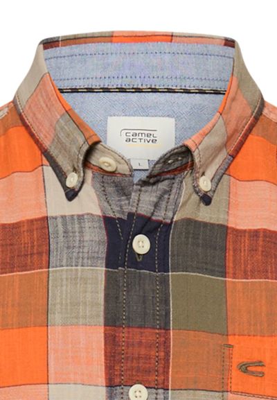 Карирана риза Camel Active, памук