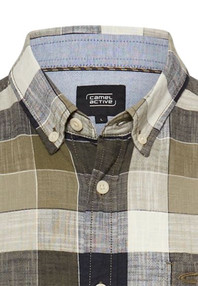 Карирана риза Camel Active, памук