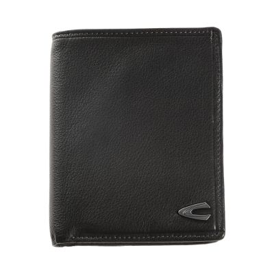 Вертикален черен портфейл Camel Active