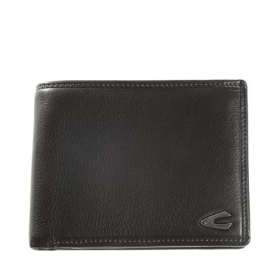 Черен кожен портфейл Camel Active