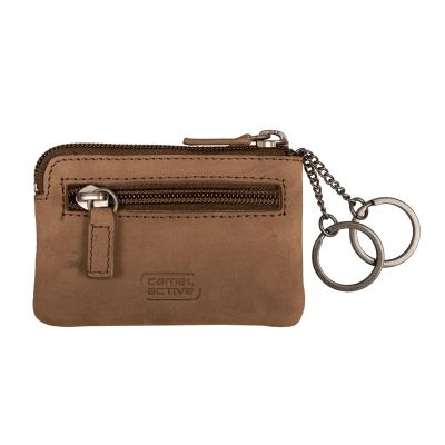 Кафяво кожено портмоне за ключове Camel Active