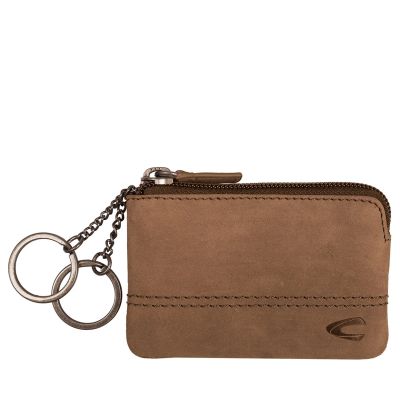 Кафяво кожено портмоне за ключове Camel Active