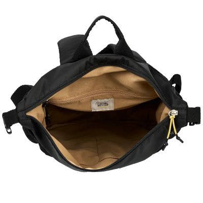 Олекотена черна раница Camel Active