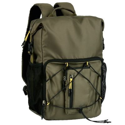 Олекотена раница Camel Active в цвят каки