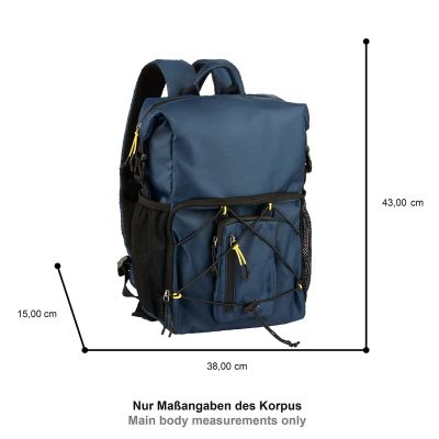 Олекотена синя раница Camel Active