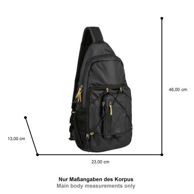 Черна олекотена раница Camel Active