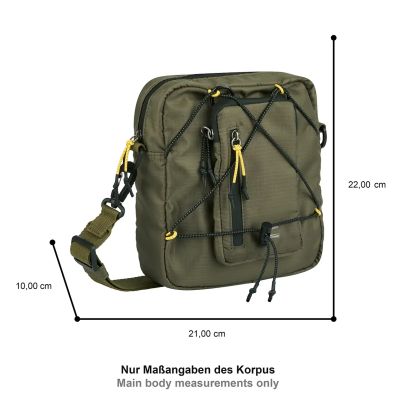 Чантичка за рамо Camel Active в цвят каки