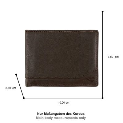 Кафяв портфейл Camel Active