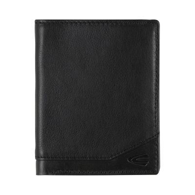 Черен вертикален портфейл Camel Active