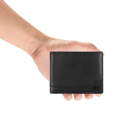 Черен компактен портфейл Camel Active 