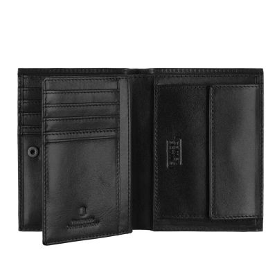 Черен вертикален портфейл Camel Active